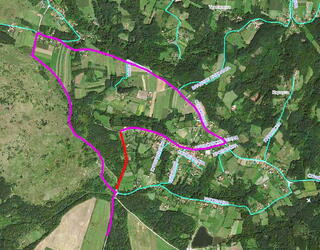 Alternativni pravac kretanja saobraćaja u toku izvođenja radova