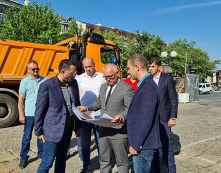 Vesic obisao radove na izgradnji trga i podzemne garaze (1)