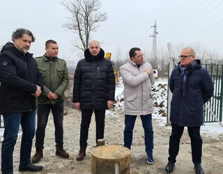 Zamenik gradonacelnika obisao radove na izgradnji 3 nova bunara (1)