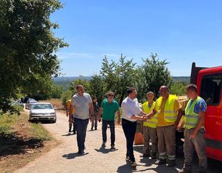 Predsednik GO Lazarevac obisao radove u MZ Mirosaljci (4)
