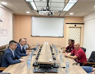 KUD-ovi iz Severne Makedonije i Bugarske na prijemu u opstini (2)