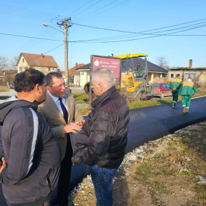 Asfaltiran krak Ulice starih boraca u Stepojevcu (5)
